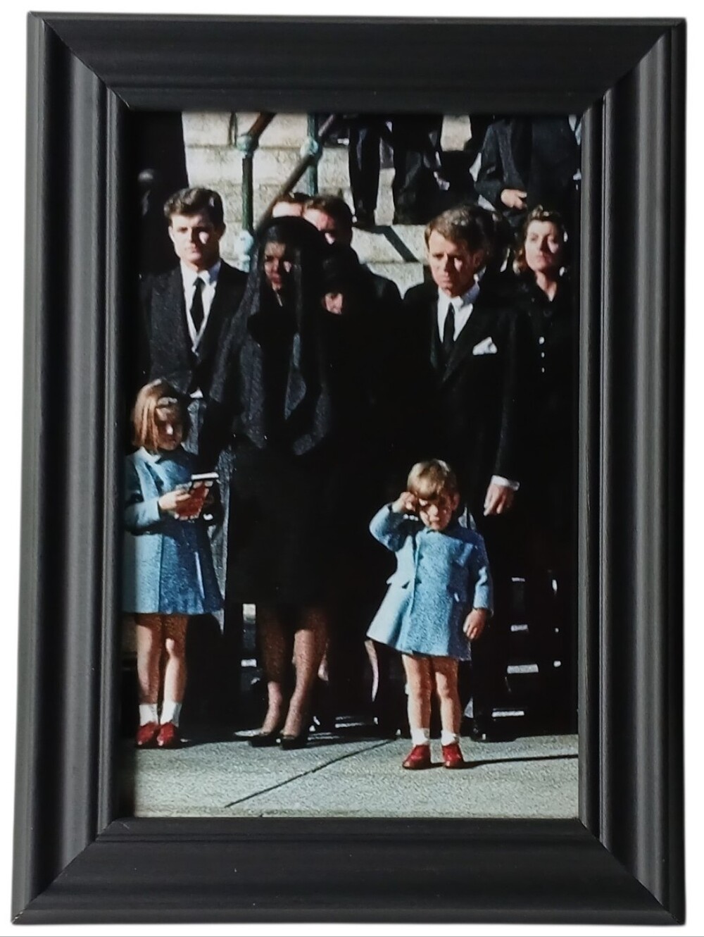 jackie kennedy At john f kennedy Funeral  Dallas Texas Vintage 60s Oddy Morbid